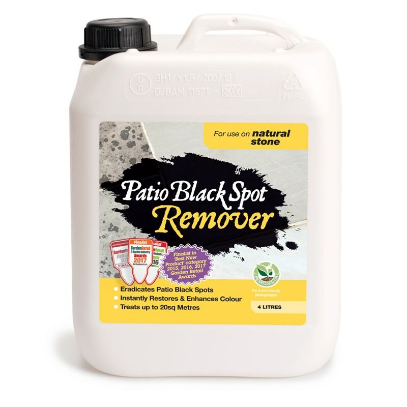 Patio Black Spot Remover 4 litres for Natural Stone