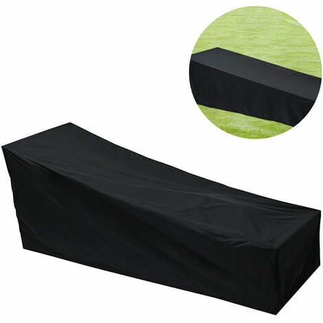 Patio Chair Cover, Waterproof 210D Outdoor Patio Furniture Covers with Drawstring Seam Sealed Buckle Bottom Durable Dustproof Anti-UV Day Chair