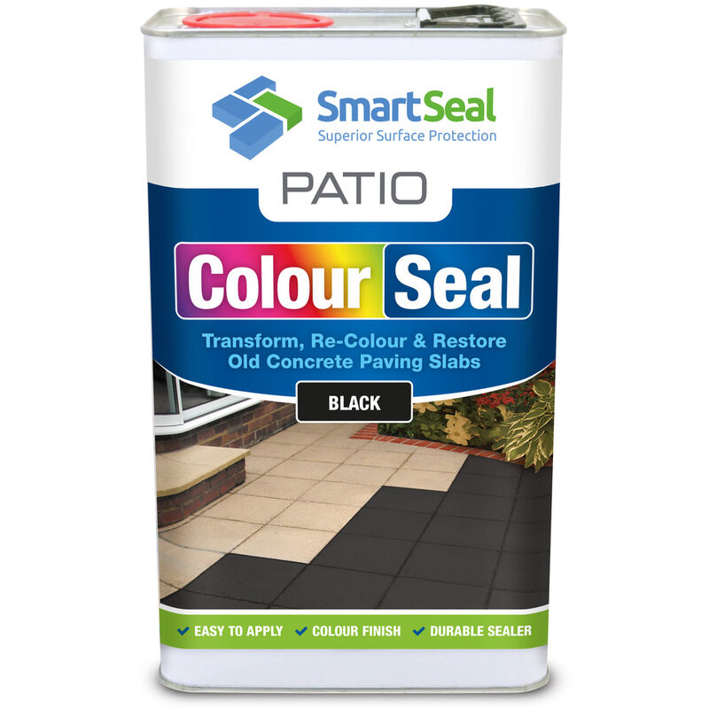 Smartseal - Patio ColourSeal - Black - Black