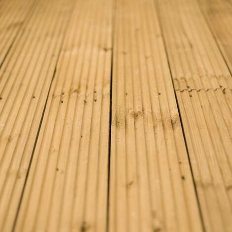 Patio Deck Board - 28mm x 120mm x 2.4m - Pack of 10