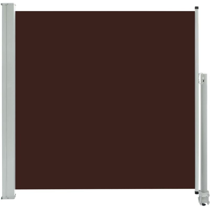 Vidaxl - Patio Retractable Side Awning 160x300 cm Brown