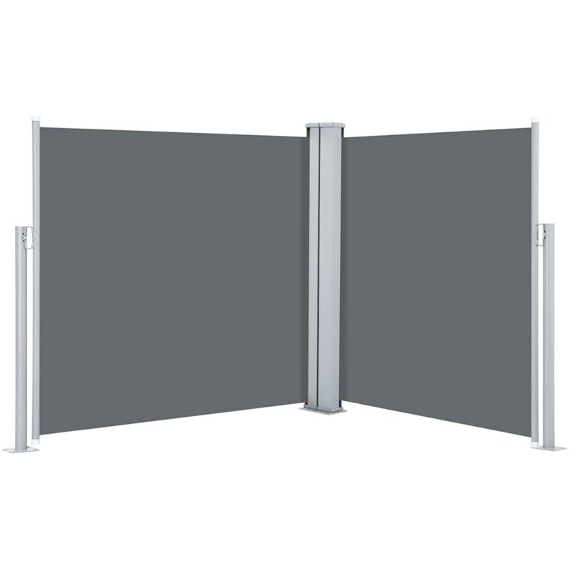 Retractable Side Awning Anthracite 100x600 Cm Vidaxl