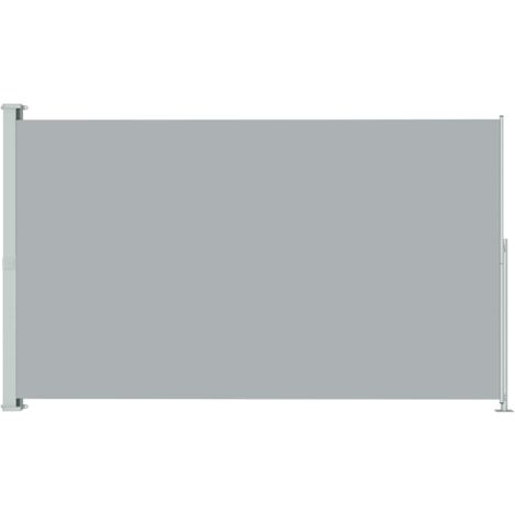 Patio Retractable Side Awning 200x300 cm Grey vidaXL