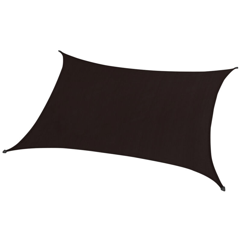 Lifcausal - Auvent pare-soleil de terrasse, auvent de remplacement, couverture pare-soleil imperméable, bloqueur uv, voile pare-soleil pour jardin