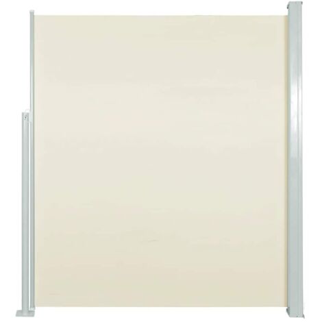 Patio Terrace Side awning 160 x 300 cm Cream Colour vidaXL