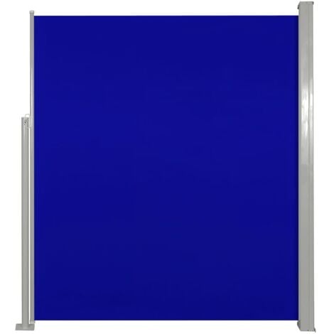 Patio Terrace Side Awning 180 x 300 cm Blue