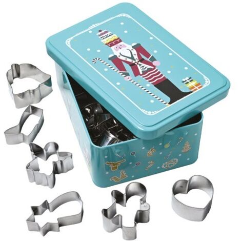 PATISSE - BOITE A BISCUIT 18 DECOUPOIRS CASSE NOISETTE