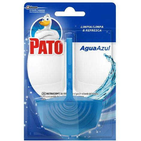 Pato bloc, aparato de limpieza para el inodoro - 6 Paquetes de 950 gr - Total: 5700 gr