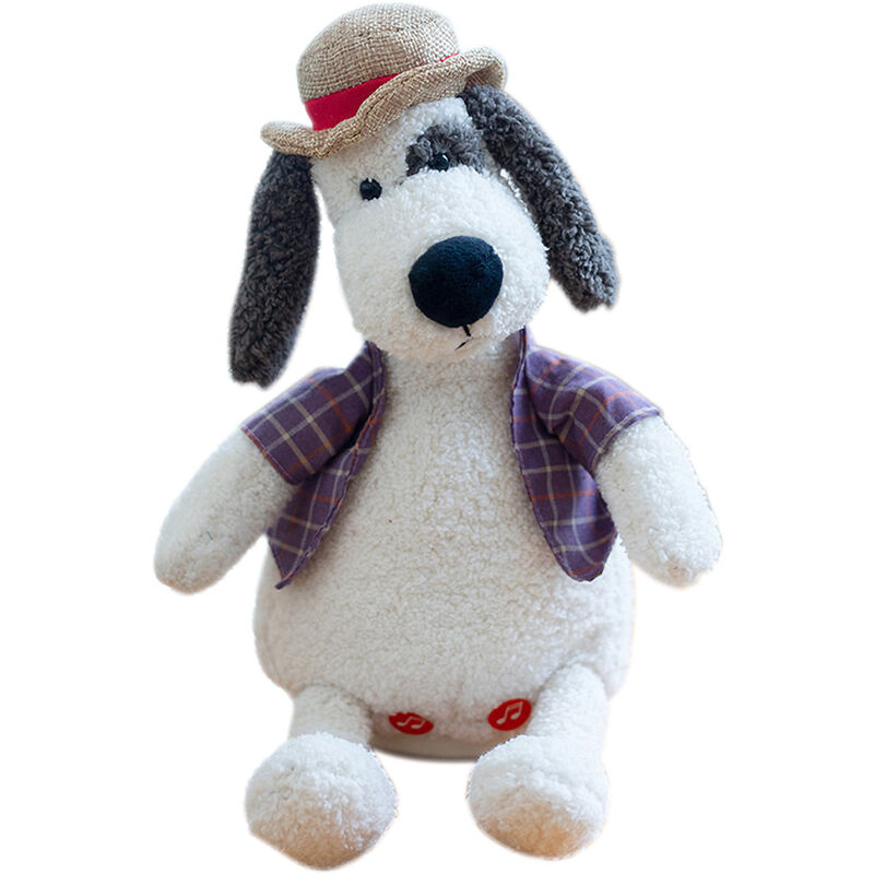 

Happyshopping - Pato de peluche que habla, juguete para perros, musica para cantar, grabacion repetida, juguete de baile, juguete electronico