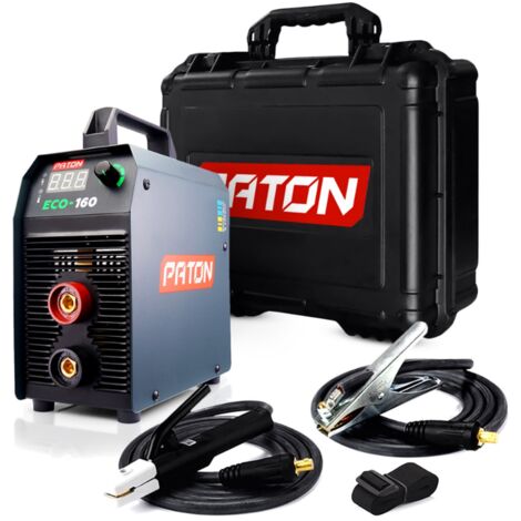PATON ECO-160-C Inverter – Poste de soudage – Soudeur à l’arc – Courant de sortie 160A – Entrée 230V