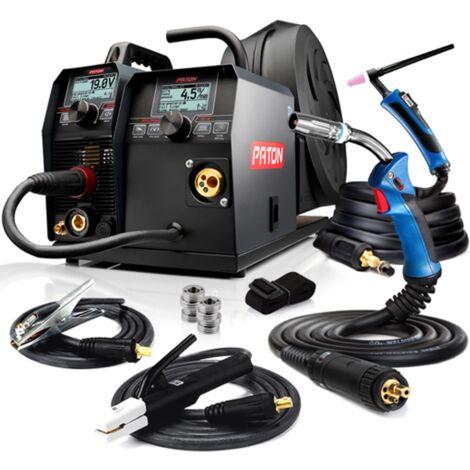 PATON MultiPRO-250-15-4 Poste de soudage 3-en-1 – MIG/MAG, MMA, HF TIG, kit avec fonction pulsée