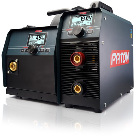 PATON ProMIG-350-15-4-400V SF (WAM) Soudeur MIG 3-en-1 400V, 15-4 – Kit de soudage MIG professionnel avec torche, Poste de soudage