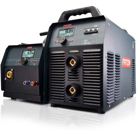 PATON ProMIG-630-15-4-400V W (WAM) Soudeur MIG 3-en-1 400V, 15-4 – Kit industriel Torche MIG et onduleur Poste de soudage utilisable avec ou sans gaz