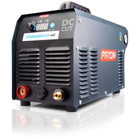 PATON StandardCUT-40 Découpeur plasma 240V 40A – Coupe nette jusqu’à 12 mm, machine de découpe de l’acier, équipement portable