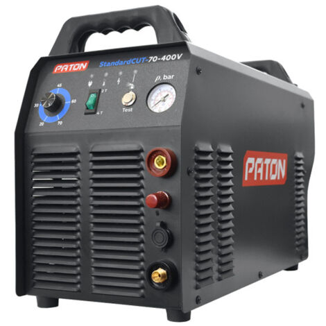 PATON StandardCUT-70-400V Découpeur plasma 400V 70A – Coupe nette jusqu’à 35 mm, machine de découpe de l’acier
