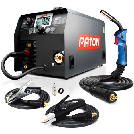 PATON StandardMIG-160 Soudeur 3-en-1 – Pour MIG/MAG, MMA et TIG LIFT, poste 230V, soudeur MIG sans gaz