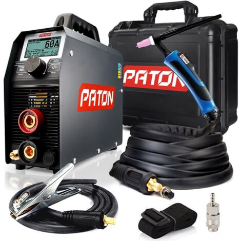 PATON StandardTIG-200 Soudeur TIG avec fonction pulsée  Poste TIG 230V  Kit de soudage