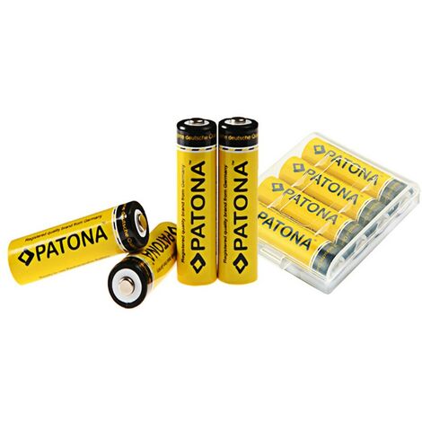 PATONA 4x Akku f. Mignon AA LR6 LR06 2450mAh