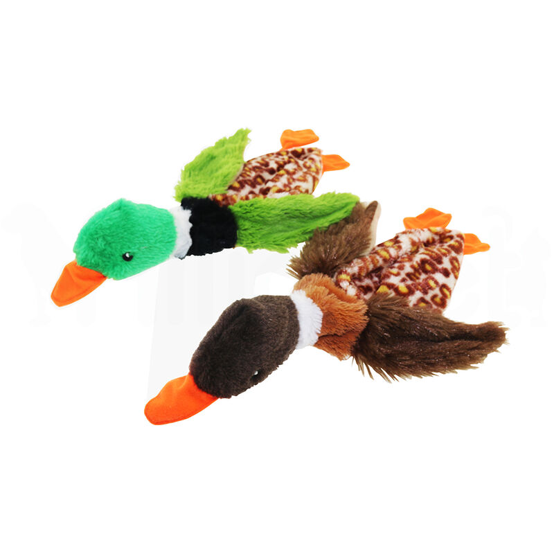 

Patos de peluche para gato o perro, varios tipos a elegir, 30 cm - Verde