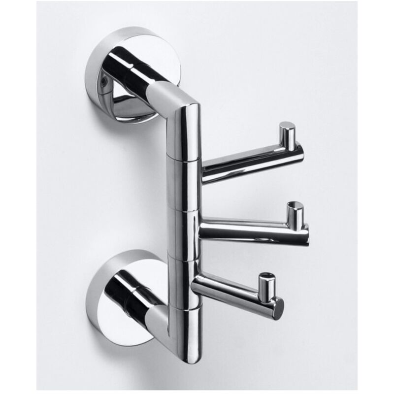 Bemeta - Sapho X-Round - Crochet de serviette rotatif, chrome XR211