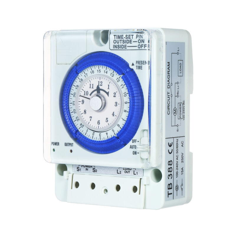 Minuterie mécanique 24 heures avec batterie, intervalles de 15 minutes, punaises, sans coupure de courant, 100 V-240 v, 15 a, interrupteur horaire