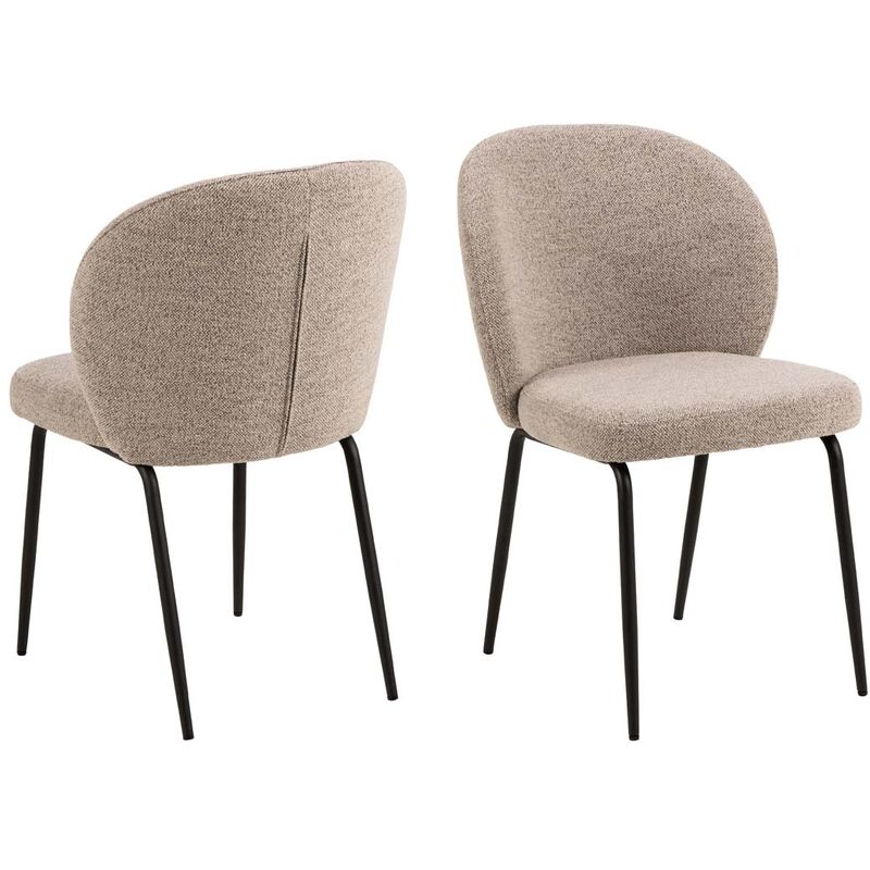 Ebuy24 - Patricia chaise de salle à manger beige.