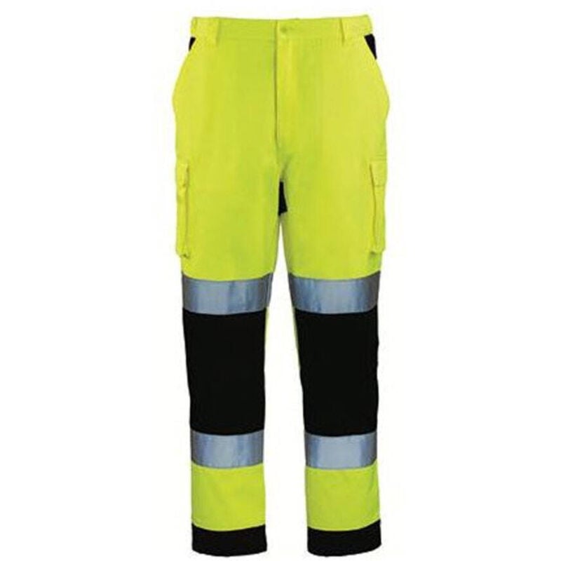Pantalon de travail haute visbilité patrol - Jaune Fluo 2XL - fr (54/56)