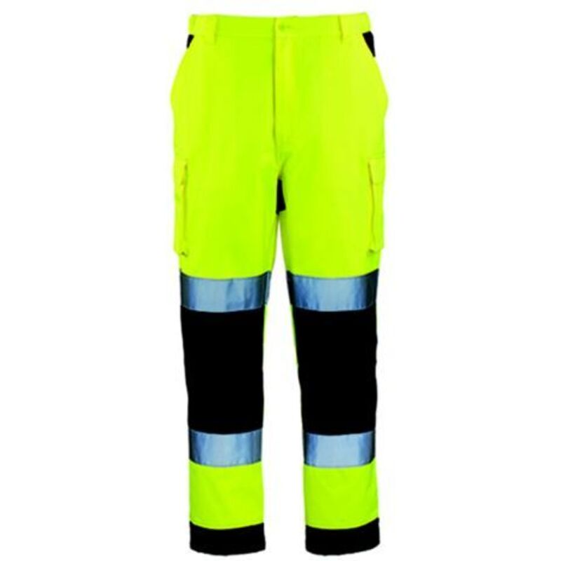 Pantalon de travail haute visbilité patrol - Jaune Fluo s - fr (38/40)