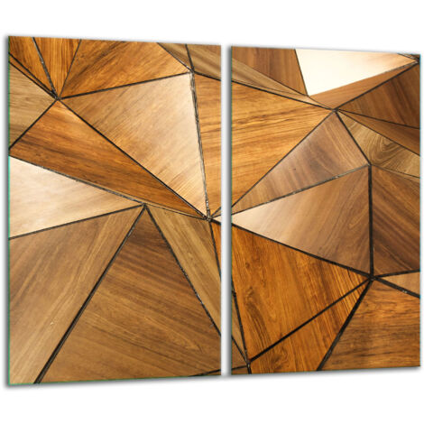 Patrón de corte de vidrio 2x 30x52