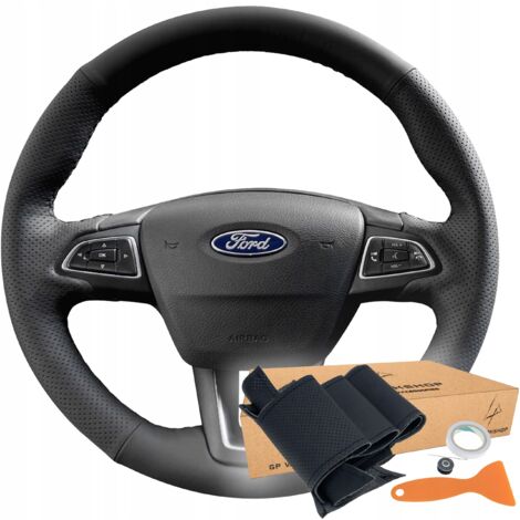 PATRÓN DE MOLDURA DE LA CUBIERTA DEL VOLANTE PARA FORD FOCUS 3 ESCAPE C-MAX KUGA