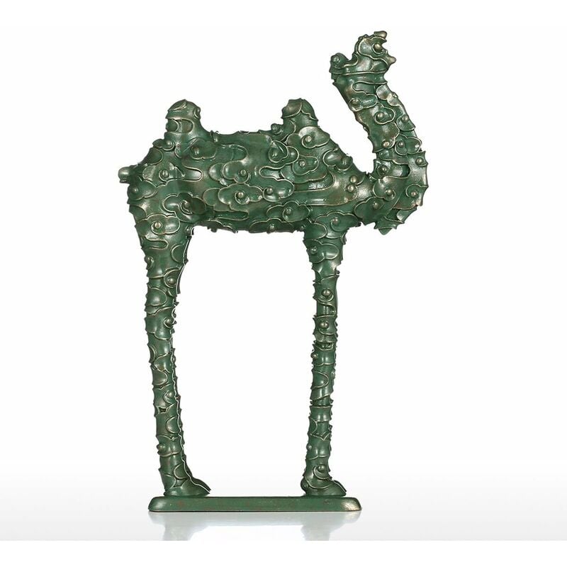 

Tooarts - Patron de nube Camello Tomfeel Escultura de resina Decoracion del hogar Diseno original Camel
