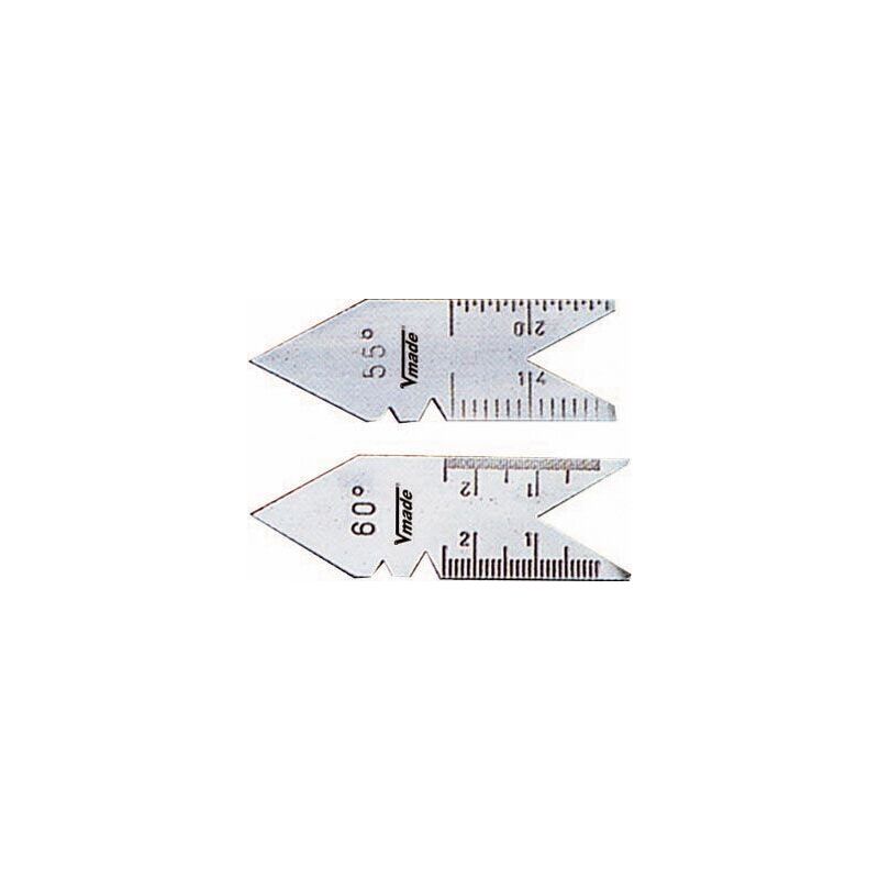 

472002 - Patrones triangulares de acero para roscas - Tipo de rosca Métrico - 60 grados - Vogel