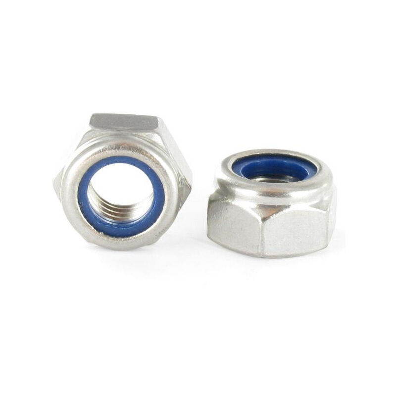 Ecrou Frein M30 Acier zingué-20 pièces