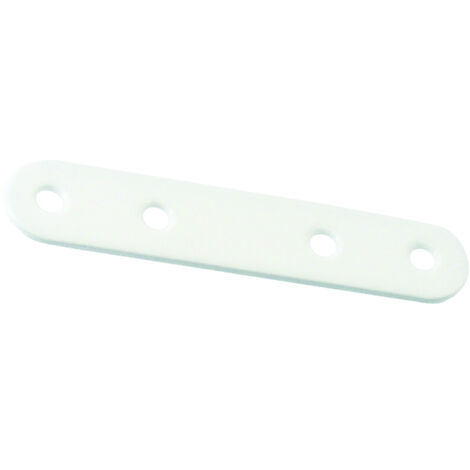 Patte Assemblage Blanc 100 Mm 4 Pce - Vynex