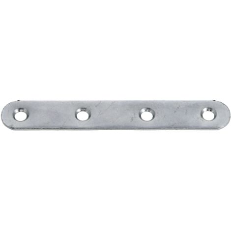 Patte d’assemblage bouts ronds 120mm acier zingué JARDINIER MASSARD J503953