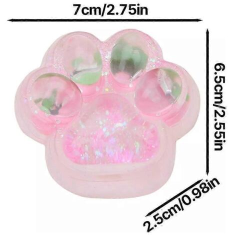 Patte de chat géante Squishy faite main en Taba, Squishy pour enfants et adultes - SD