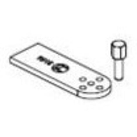 PATTE DE FIXATION ARRIERE NUPI 66 - A SOUDER FADINI