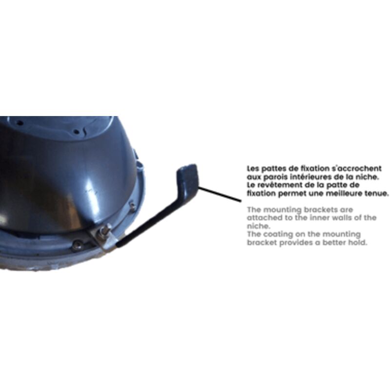 Patte de fixation brio zx Ccei