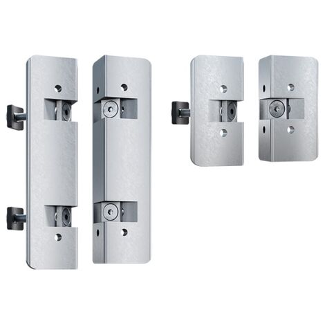 Patte de fixation pour ferme portail MAMMOTH pour tubes ronds - LOCINOX -