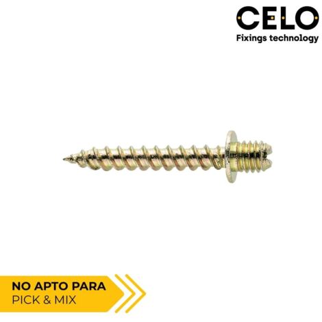 Pattes à Vis M6x25 Celo Fixation Robuste Pour Rails Et Goulottes - Celo