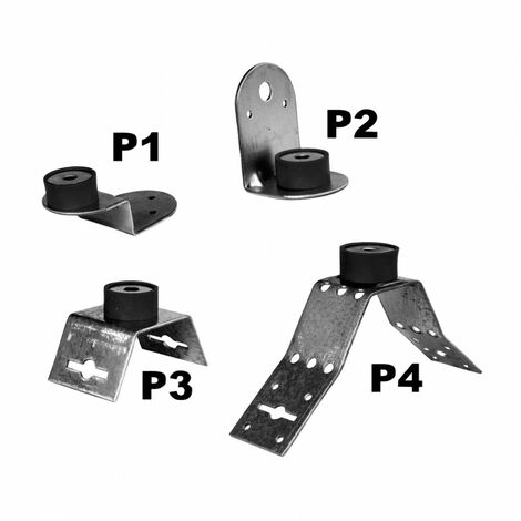 Pattes de fixation P.1 (x4) -  S&P UNELVENT - 865299  Pattes de fixation P.1 (x4)