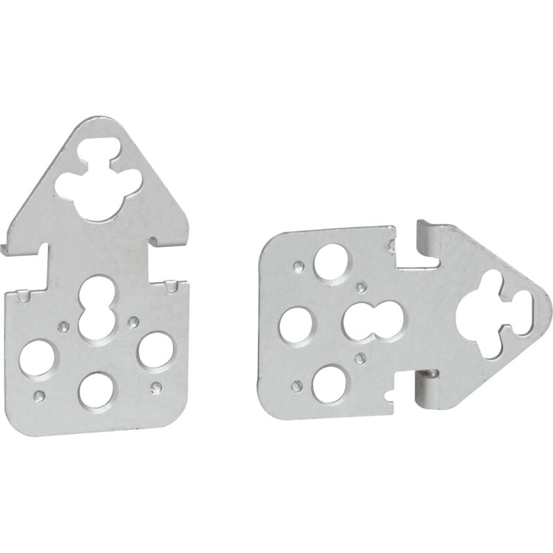 Legrand - Jeu de 4 pattes de fixation murale pour coffret Atlantic métal 036404