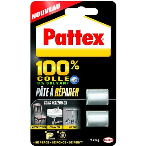 PATTEX 100% PATE A REPARER 2X5G (Vendu par 1)