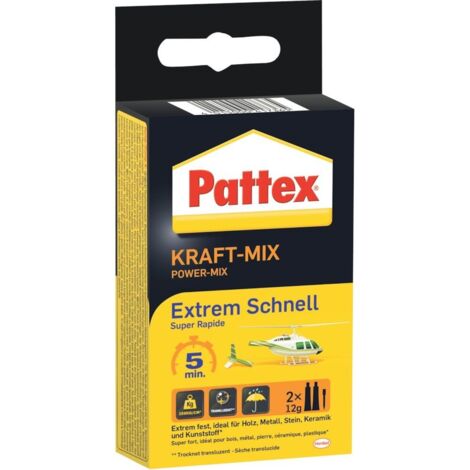 Pattex 2K Epoxy Kraft Mix Extrem Schnell Tube 11ml PK6ST