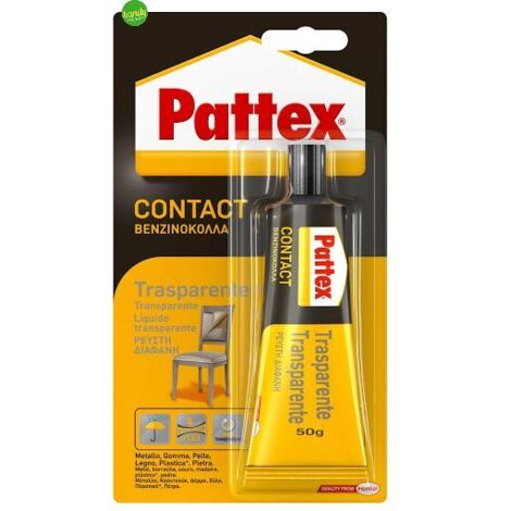 Pattex Adesivo Trasparente 50g blister