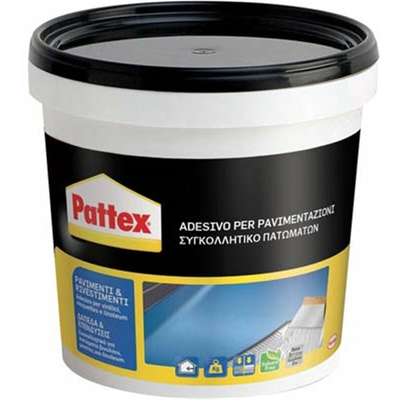 Iperbriko - Adhésif professionnel pour sols et murs Patex gr 850 - fiable, résistant et de haute qualité.