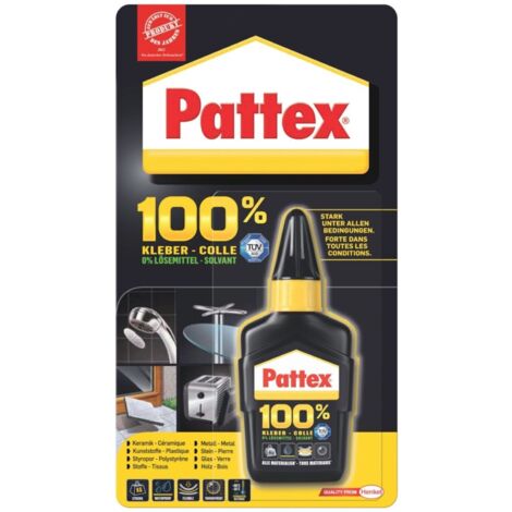Pattex Alleskleber 100 % Repair transparent 50 g Flasche Universalkleber