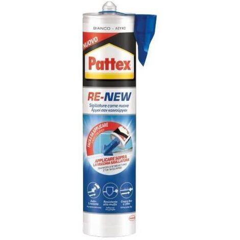 Pattex Bagno Sano Re-new Bianco Cartuccia 280 ml