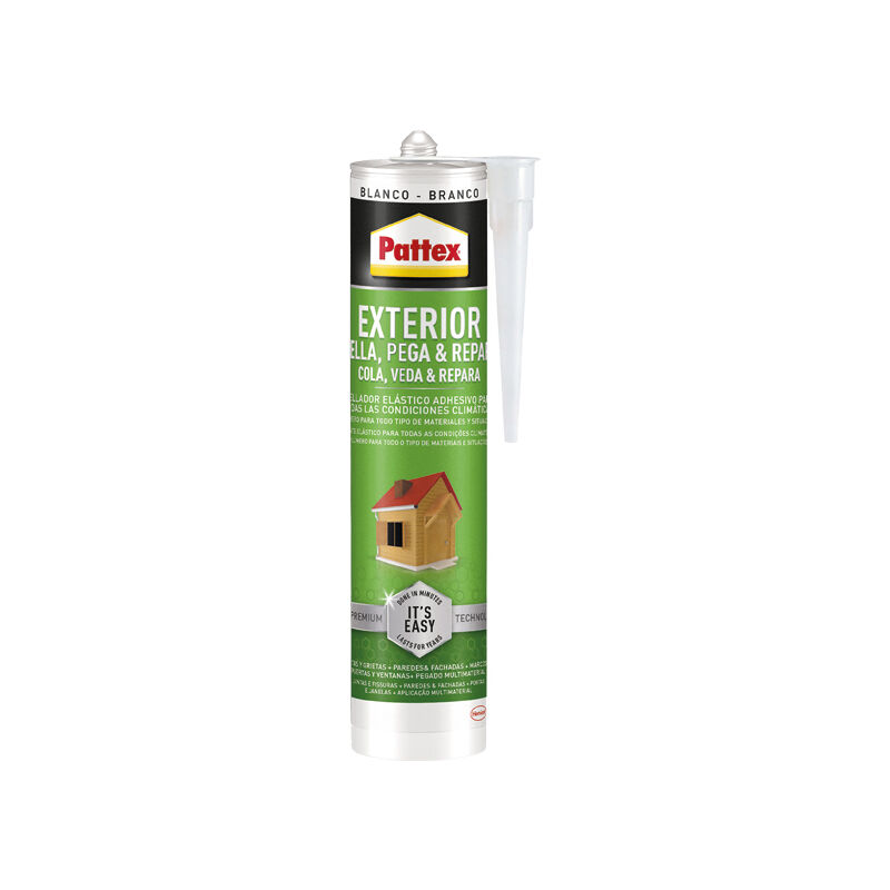 

Silicona baño cocina Blanco 2646331 100ML - Pattex