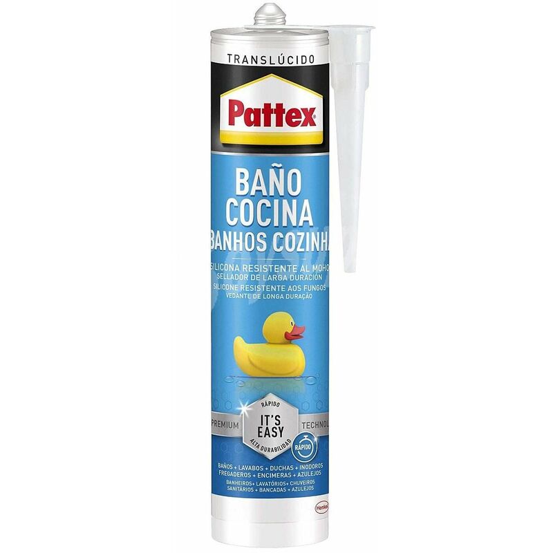 

Pattex Baño Cocina 280ml Transparente